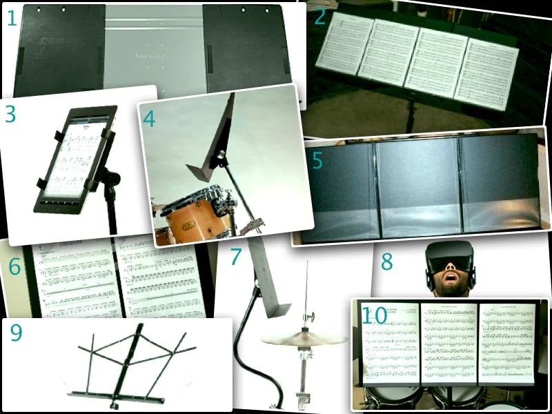 How Do You Stand It? - Music Stands for Drummers