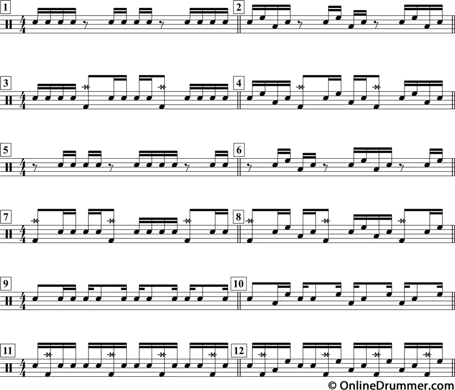 Twelve Fun Drum Fills to Play Today