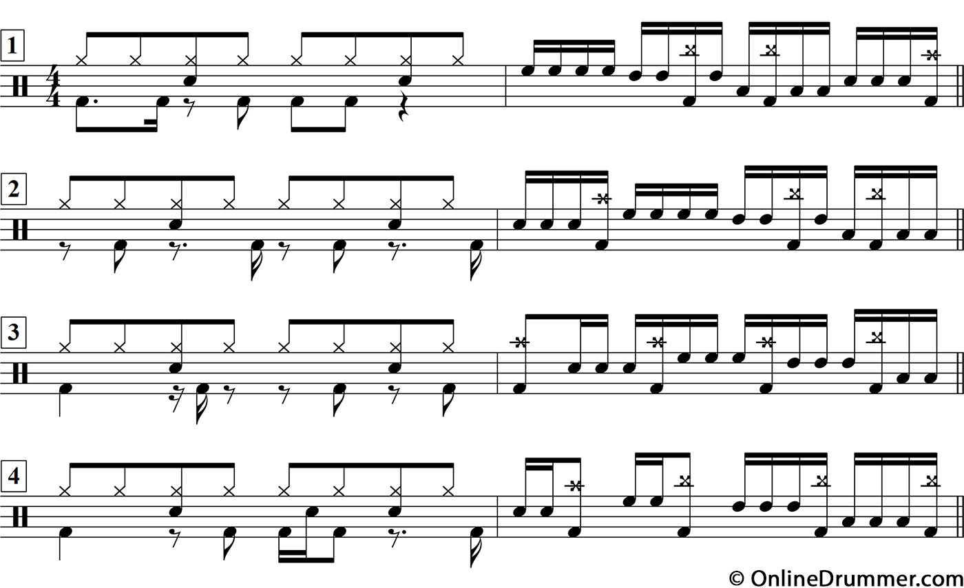 Unique Crash Placements in "Down-the-Tom" Fills