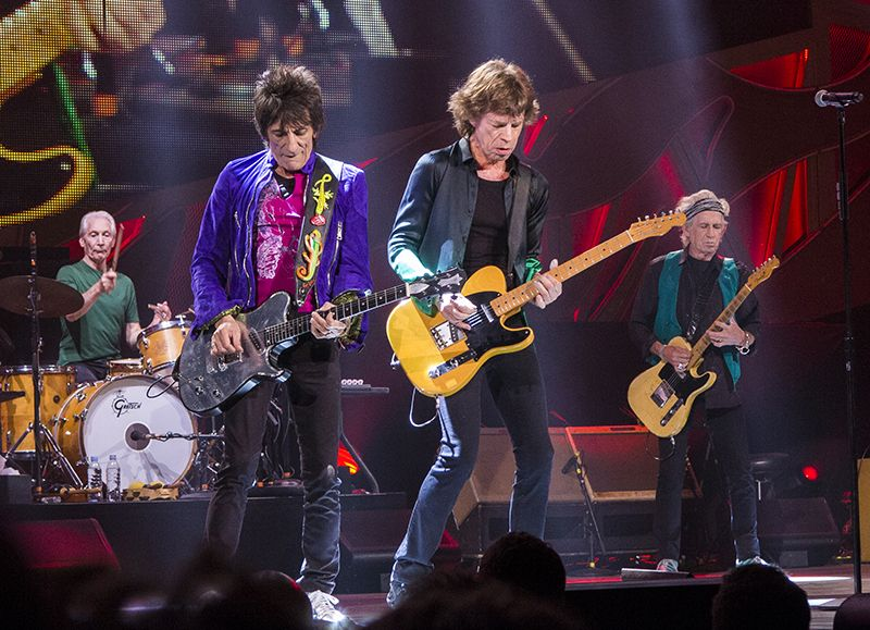 The Rolling Stones concert image.