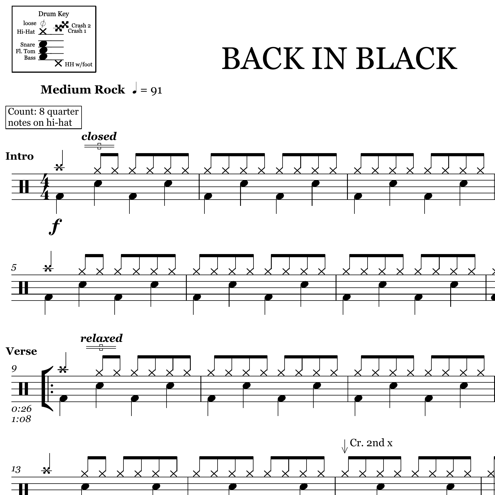 Back in Black - ACDC - Thumbnail