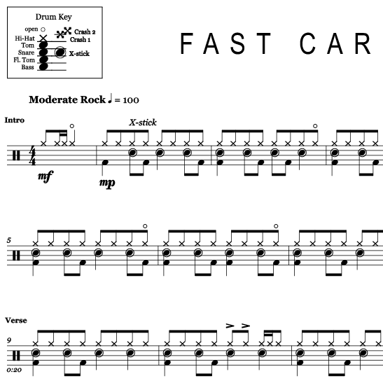 Fast Car - Tracy Chapman - Thumbnail