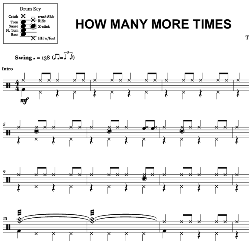 How Many More Times - Led Zeppelin - Thumbnail