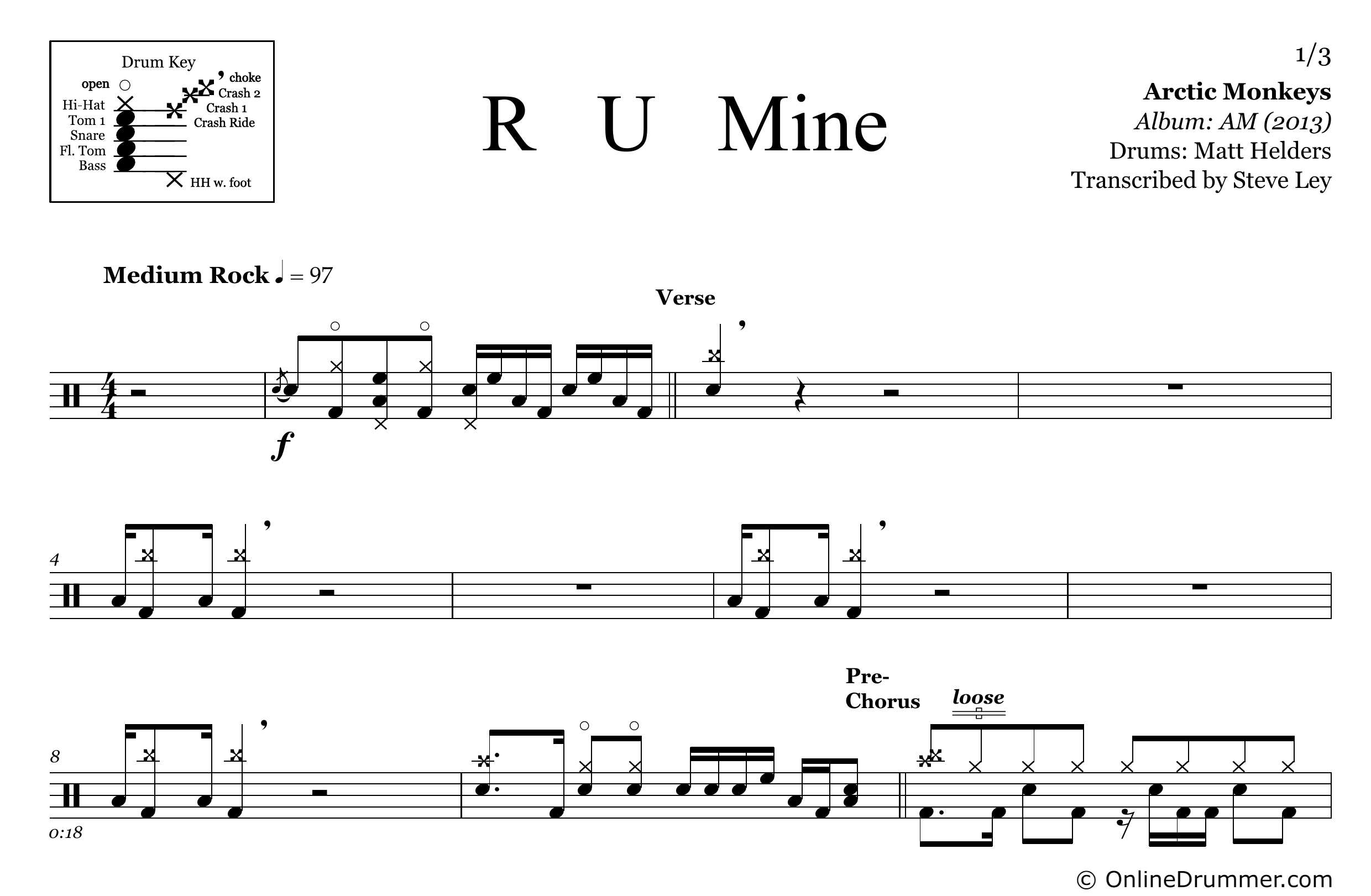 R U Mine - Arctic Monkeys - Thumbnail