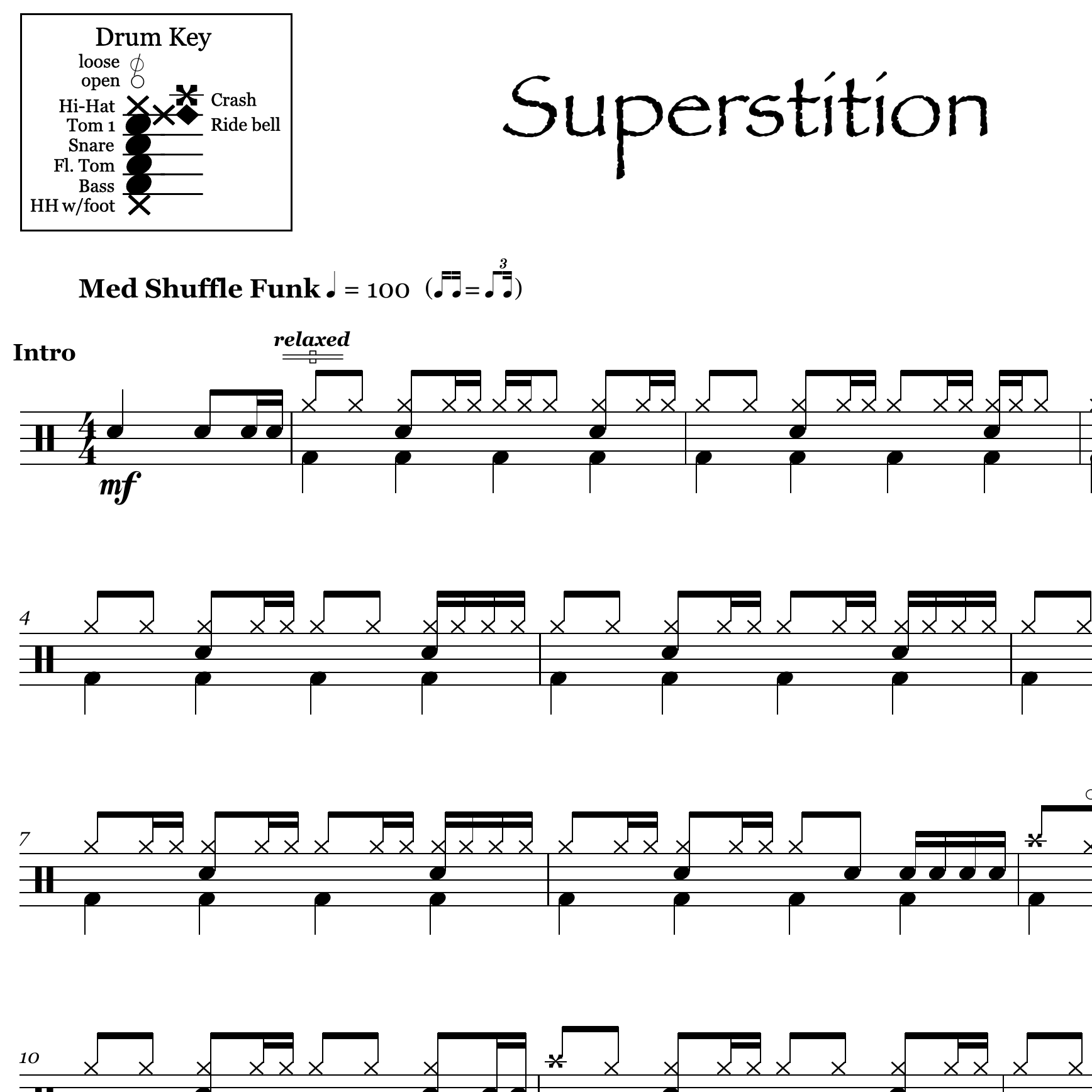Superstition - Stevie Wonder - Thumbnail