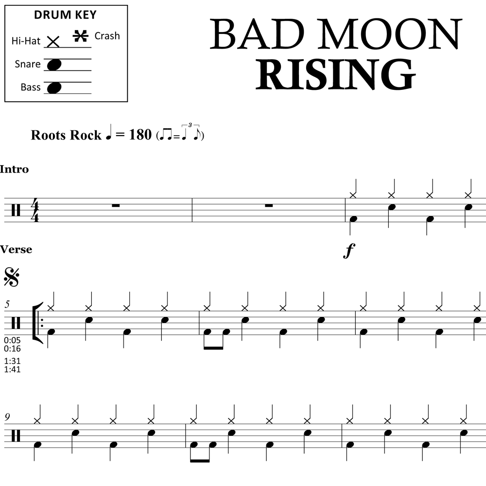 Bad Moon Rising - Creedence Clearwater Revival