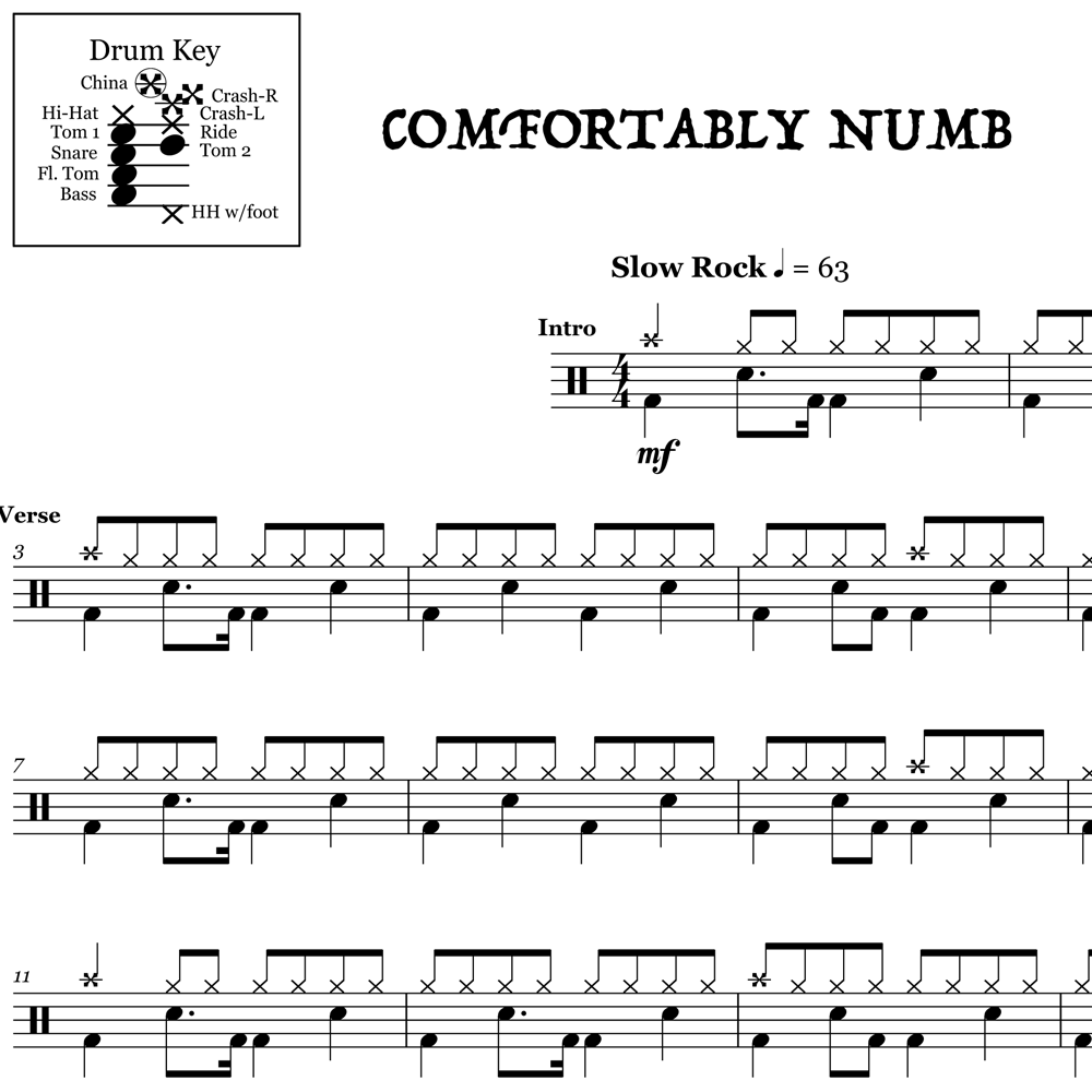 Comfortably Numb - Pink Floyd