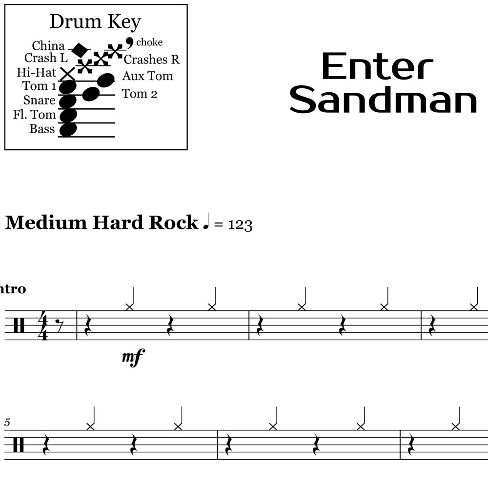 Enter Sandman - Metallica