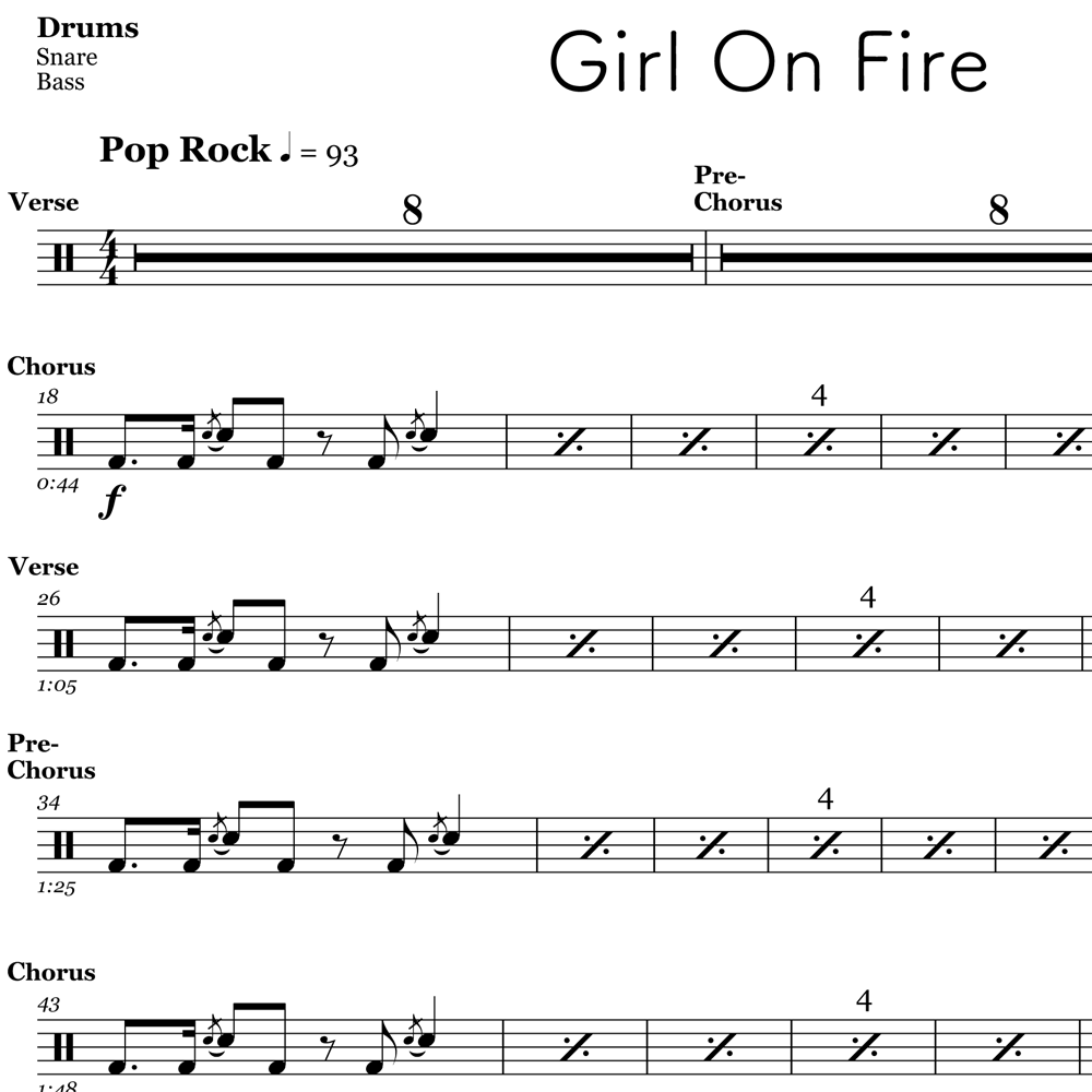Girl On Fire - Alicia Keys
