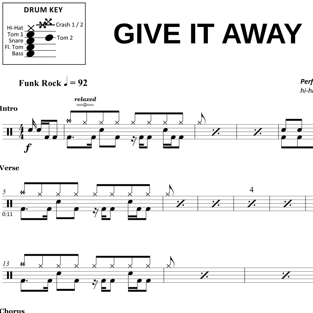 Give It Away - Red Hot Chili Peppers