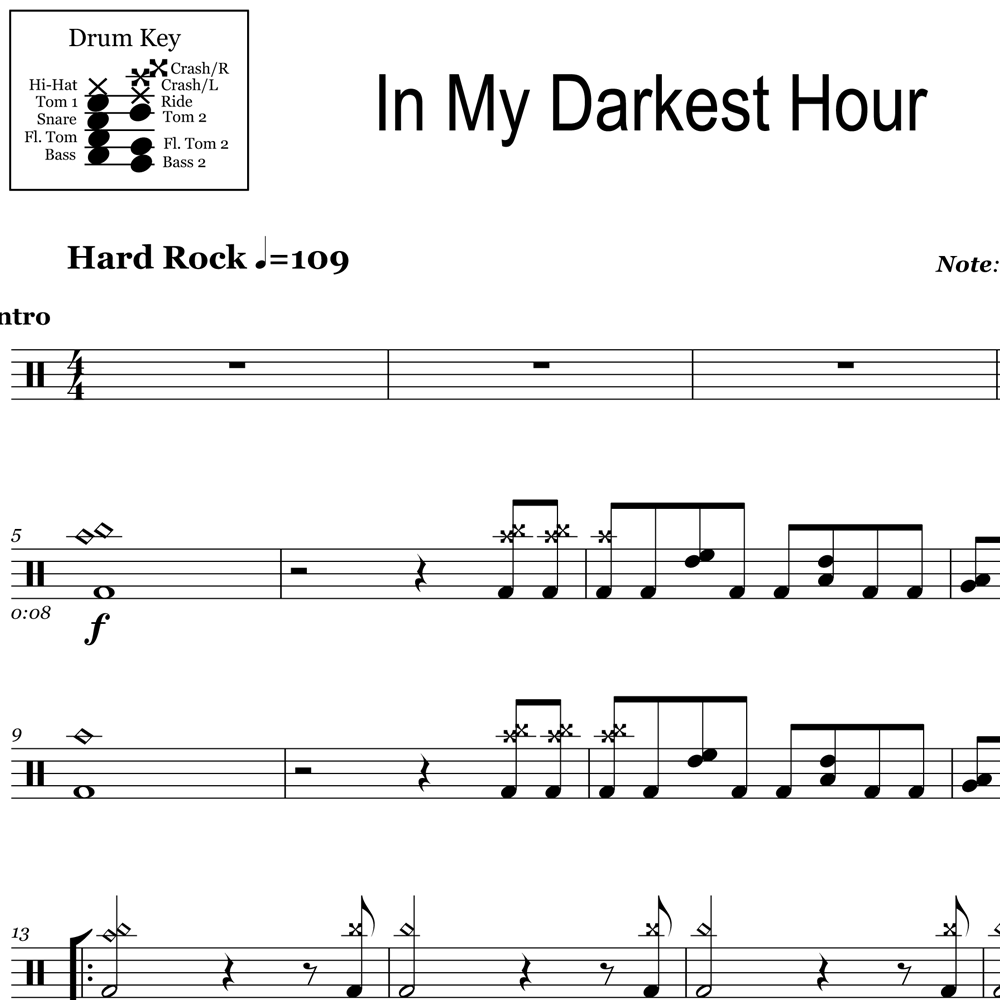 In My Darkest Hour - Megadeth