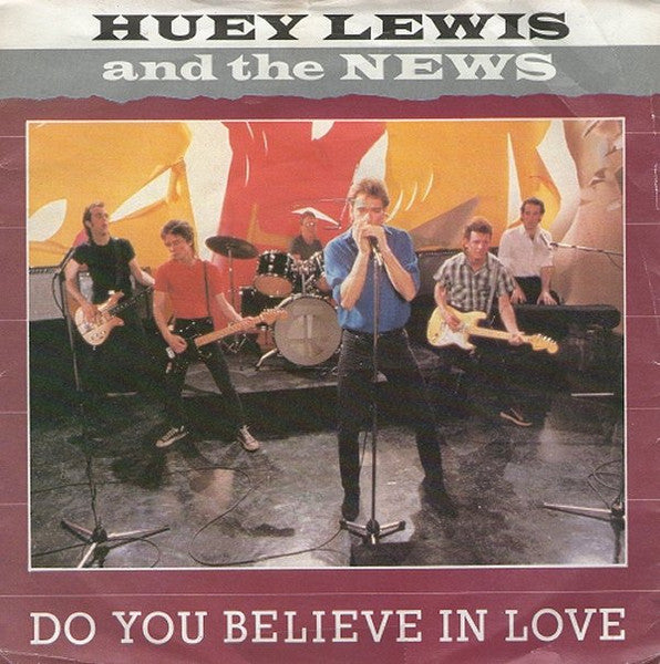 Do You Believe in Love - Huey Lewis and the News - Drum Sheet Music