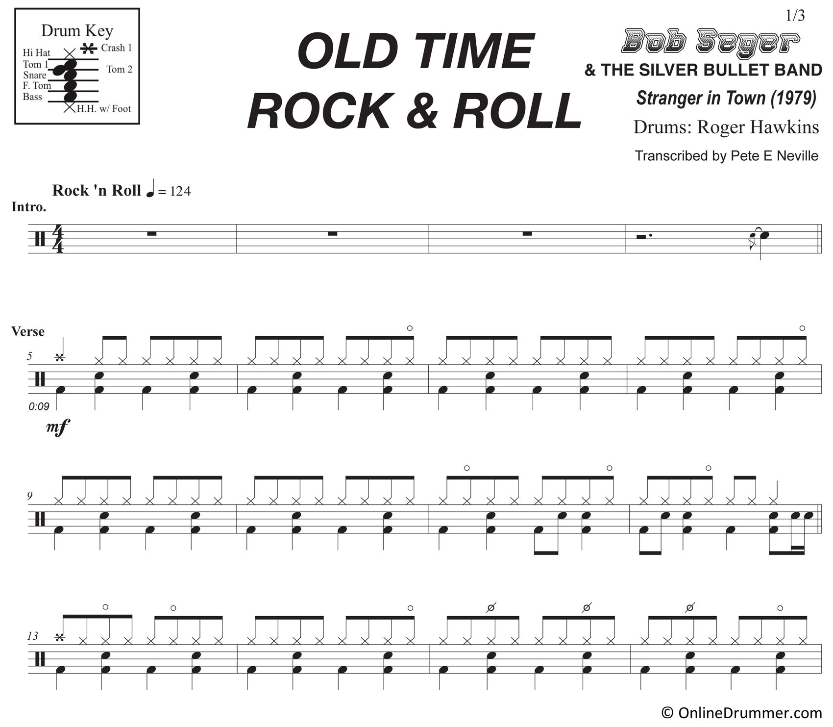 Old Time Rock & Roll - Bob Seger & The Silver Bullet Band
