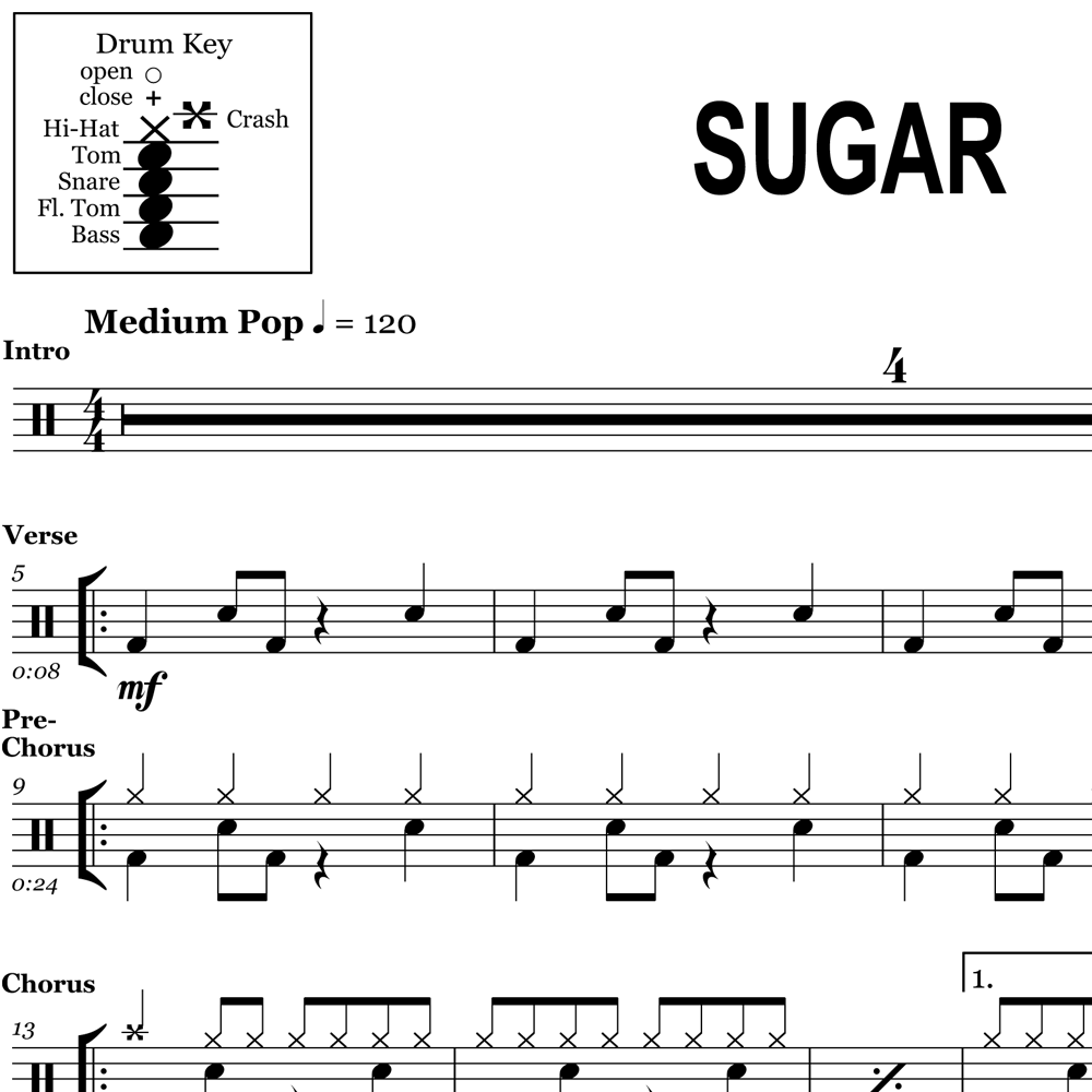Sugar - Maroon 5