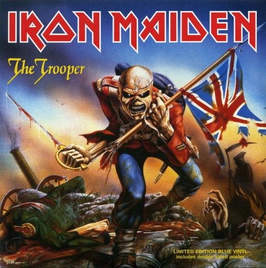 The Trooper - Iron Maiden - Drum Sheet Music