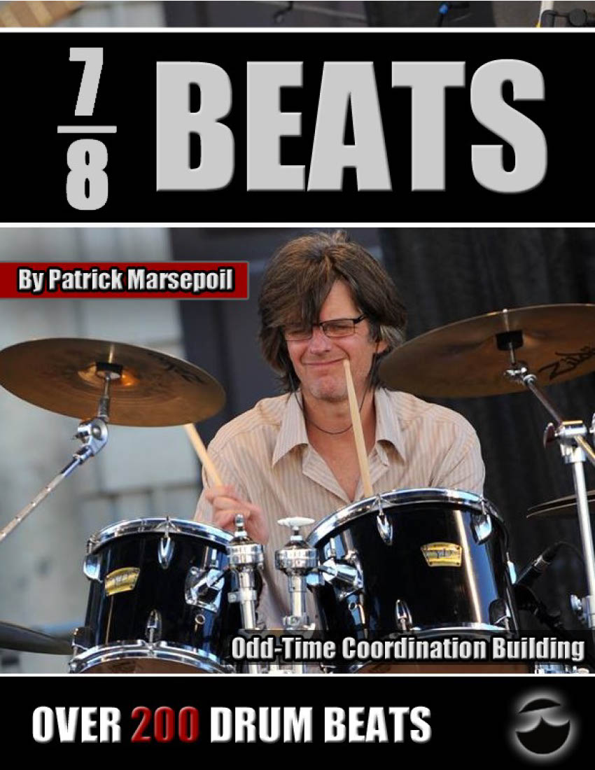 Cover for the "7/8 Beats: Odd-time Coordination" ebook.