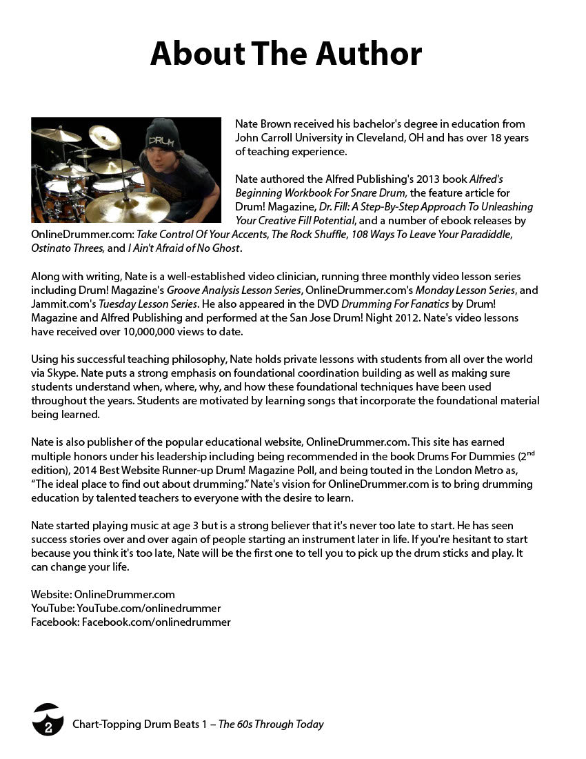 Chart-Topping Drum Beats - Ebook