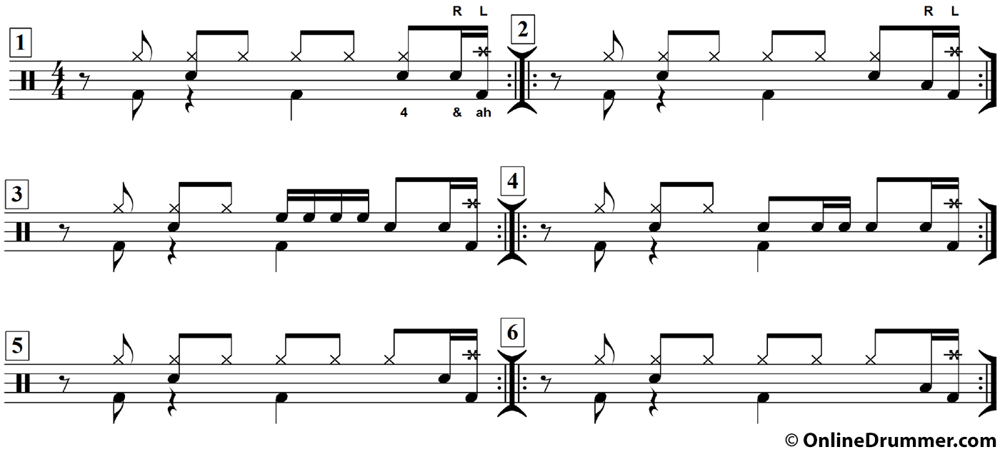 Exploring the "& ah" Drum Lesson