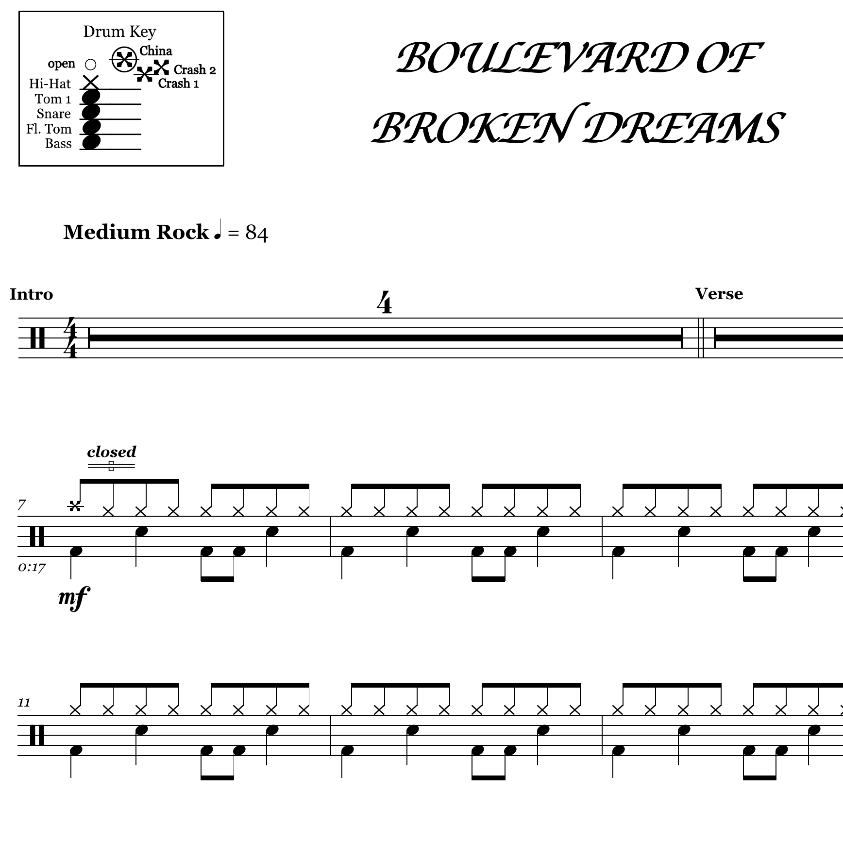 Boulevard of Broken Dreams - Green Day - Thumbnail