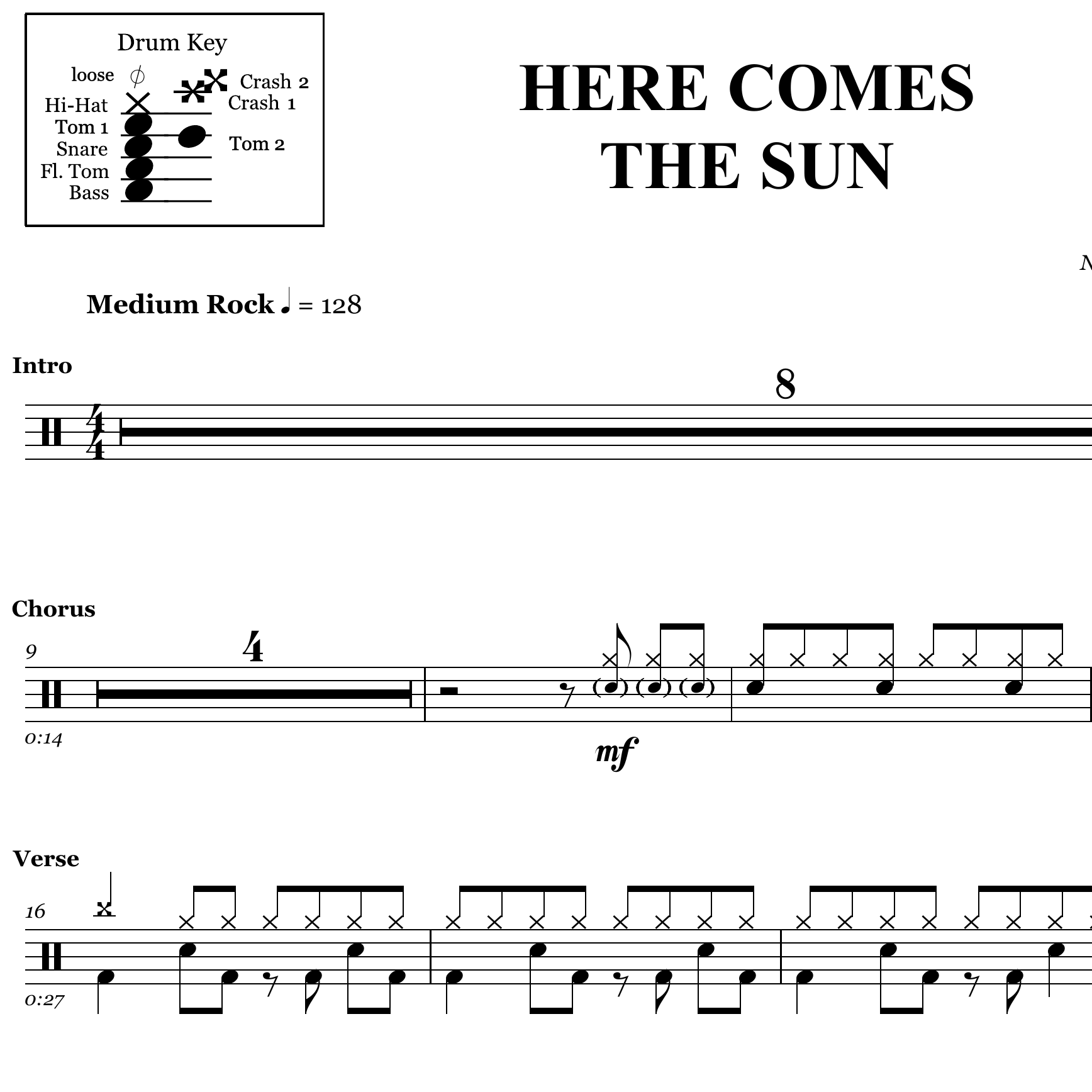 Here Comes the Sun - The Beatles - Thumbnail