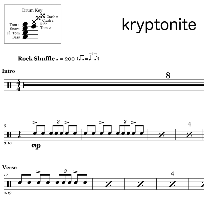 Kryptonite - 3 Doors Down - Thumbnail