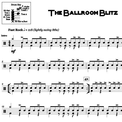 The Ballroom Blitz - The Sweet - Thumbnail Image