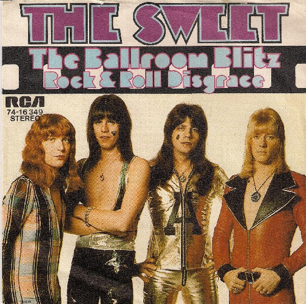 The Ballroom Blitz - The Sweet - Album Cover