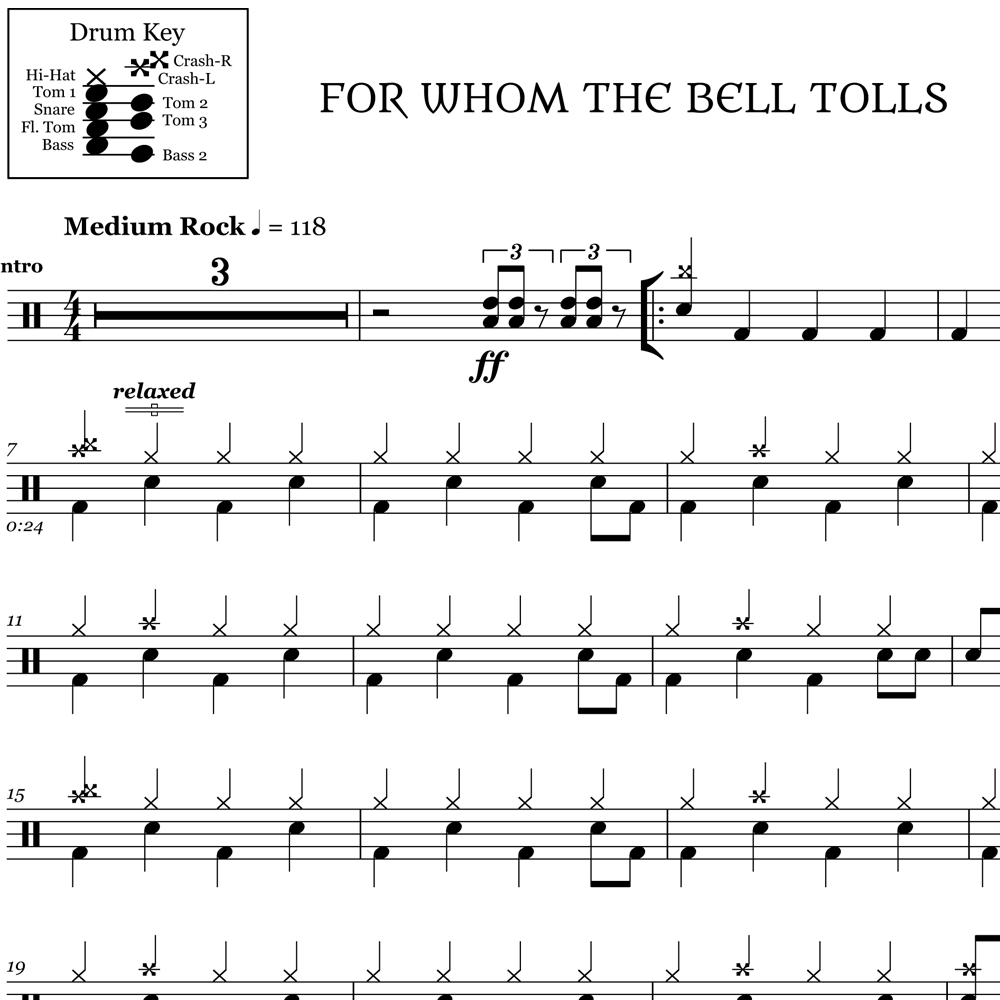 For Whom The Bell Tolls - Metallica