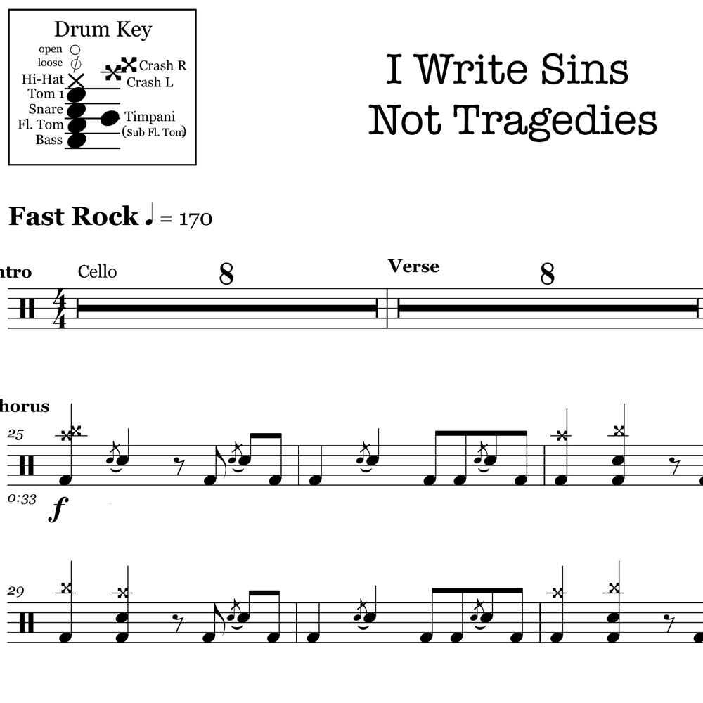 I Write Sins Not Tragedies - Panic! at the Disco