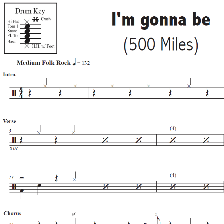 I'm Gonna Be (500 Miles) - The Proclaimers - Thumbnail
