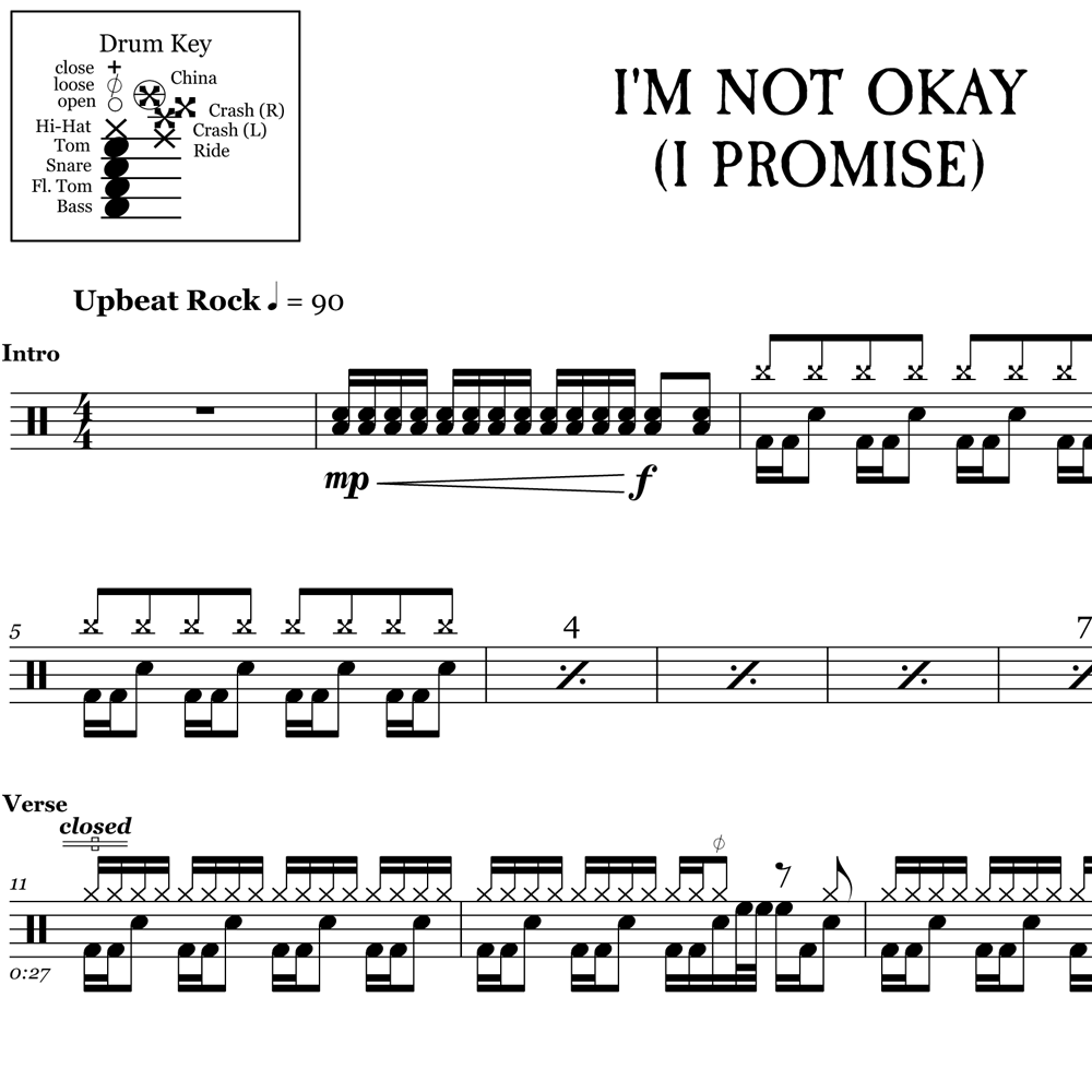 I'm Not Okay (I Promise) - My Chemical Romance
