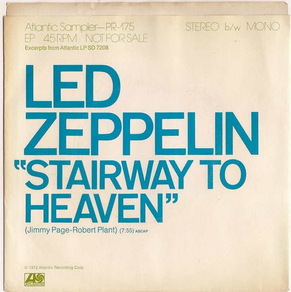 Stairway To Heaven - Led Zeppelin - Drum Sheet Music