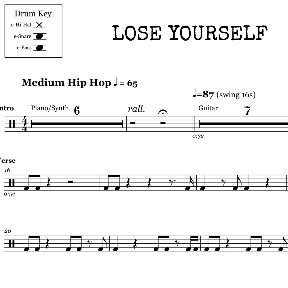 Lose Yourself Eminem Chart