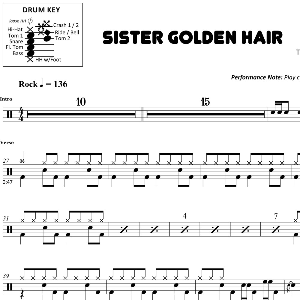 Sister Golden Hair - America