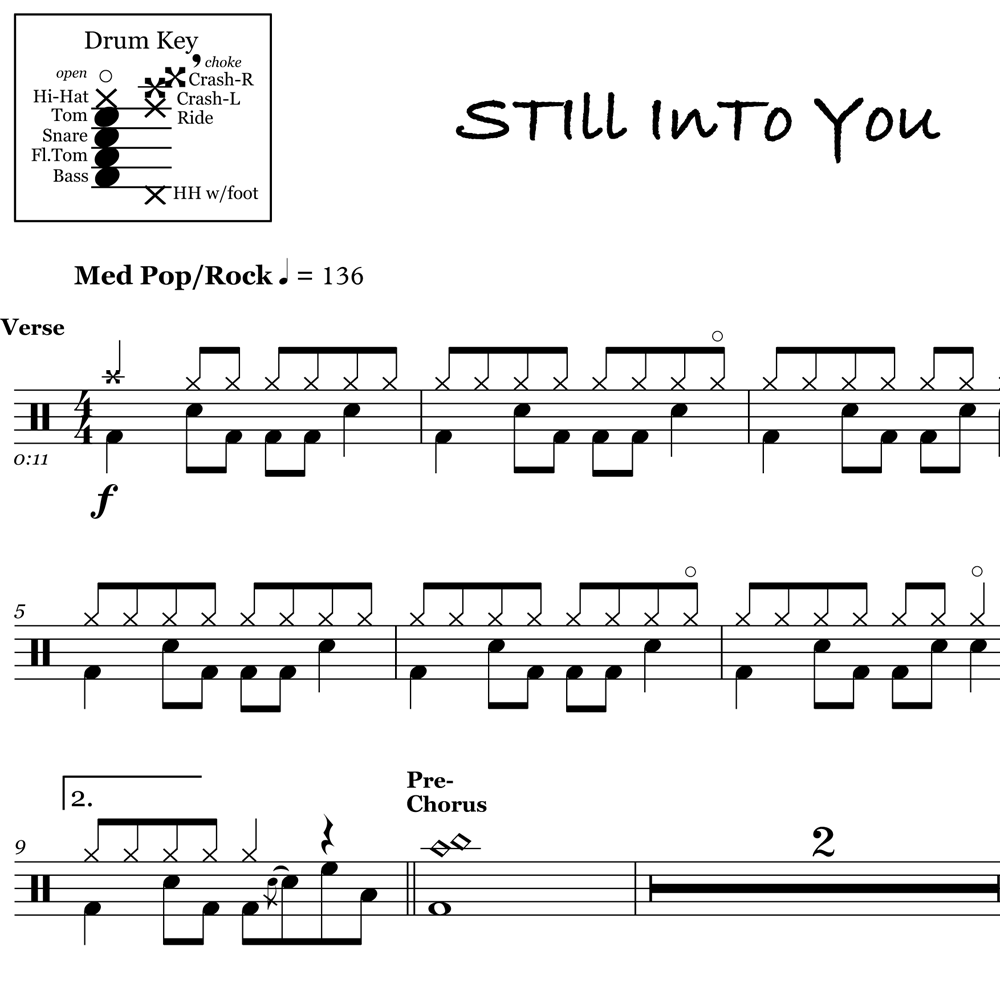 You - Paramore - Tromme NoderYou - Paramore - Tromme Noder  
