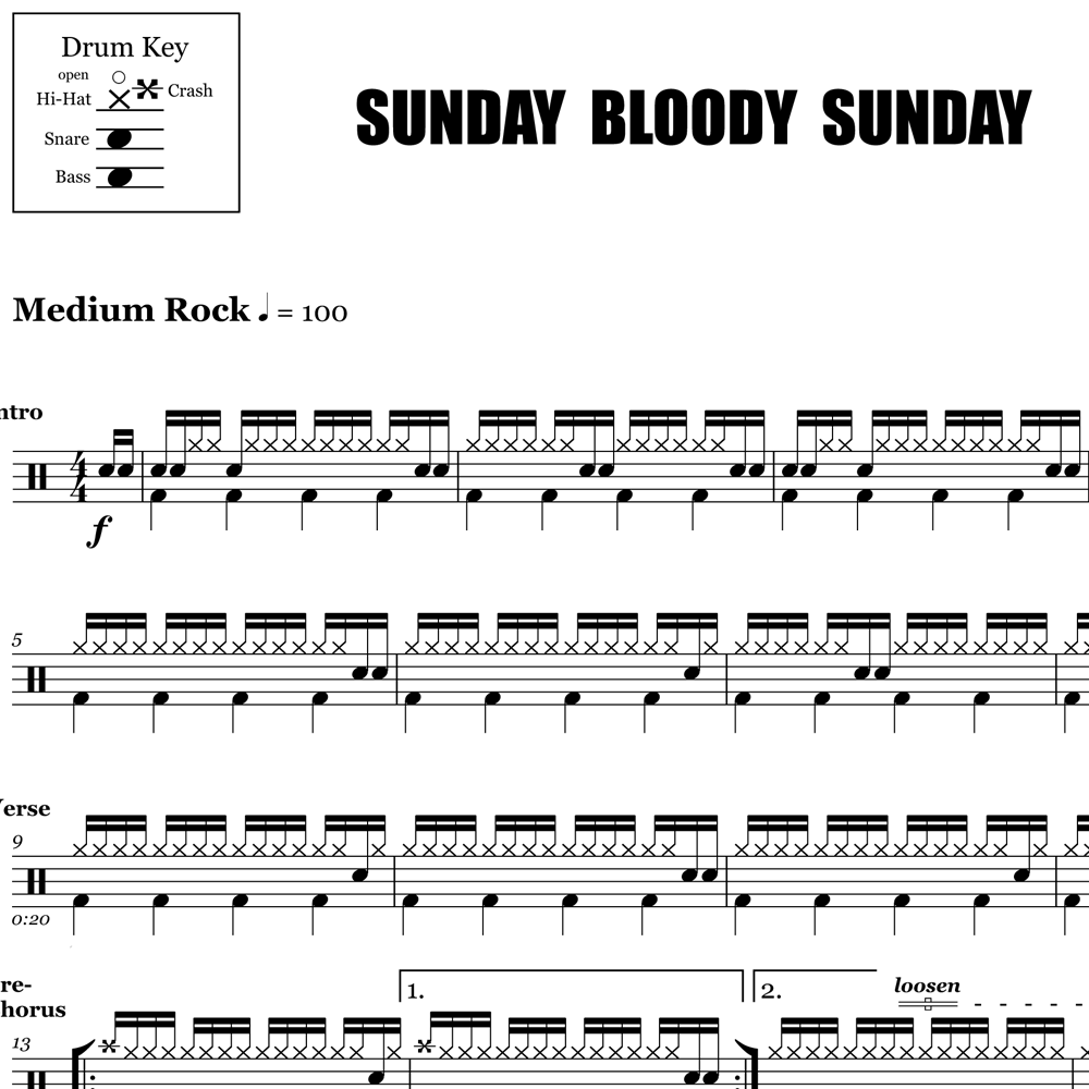 Sunday Bloody Sunday - U2