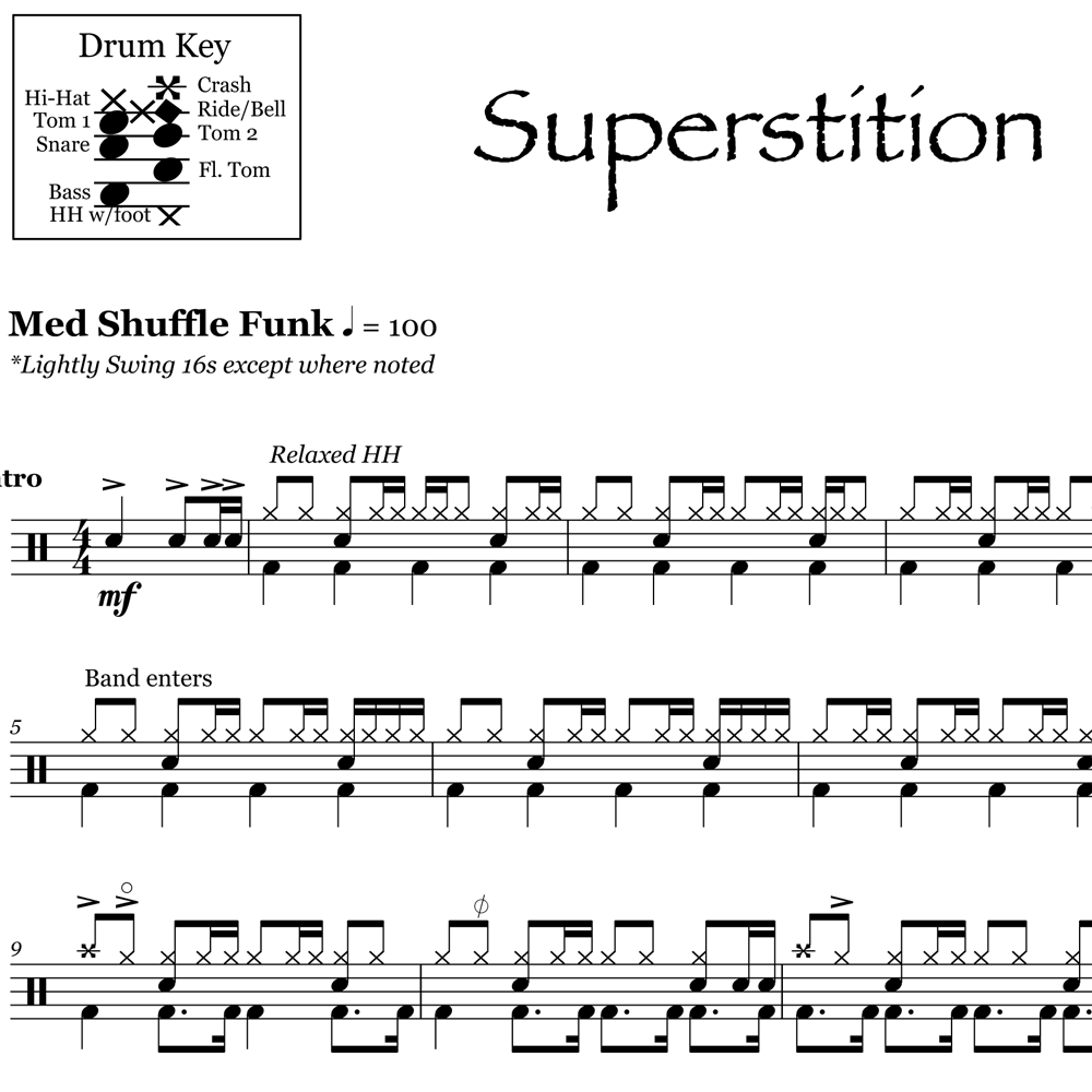 Superstition - Stevie Wonder