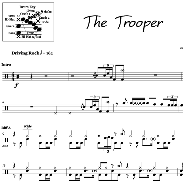 The Trooper - Iron Maiden - Thumbnail Image