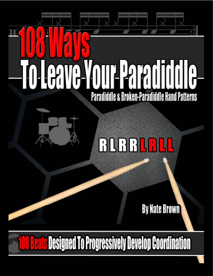 Cover image for the ebook "108 Ways to Leave Your Paradiddle."