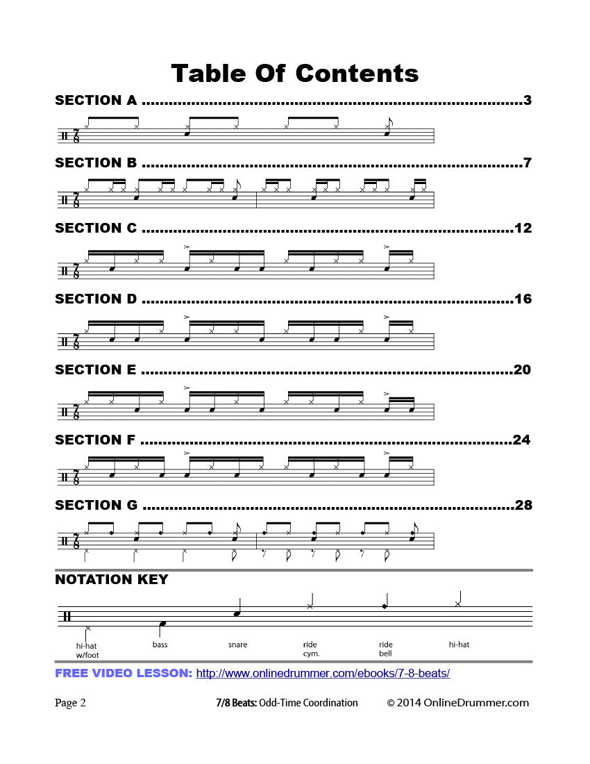 7/8 Ketukan: Koordinasi Waktu Ganjil - Ebook7/8 Ketukan: Koordinasi Waktu Ganjil - Ebook  