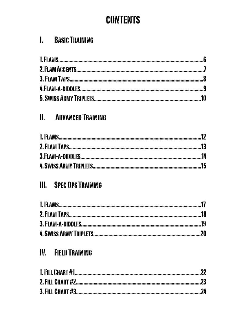 Rudiment Bootcamp: Flam Fills - Ebook