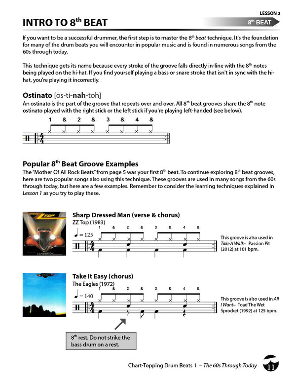 The 26 Standard American Drum Rudiments